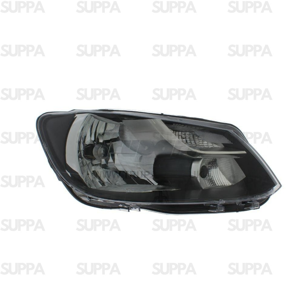 VOLKSWAGEN CADDY 2010-2015 HEADLAMP BLACK TWIN LEFT 1T2941005G 1T2941005H