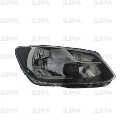 VOLKSWAGEN CADDY 2010-2015 HEADLAMP BLACK TWIN LEFT 1T2941005G 1T2941005H