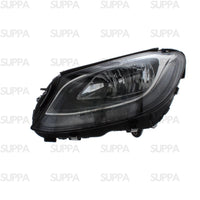 MERCEDES C CLASS 2014-2018 HEADLAMP BLACK LED DRL RIGHT A2058200861 A2059066802