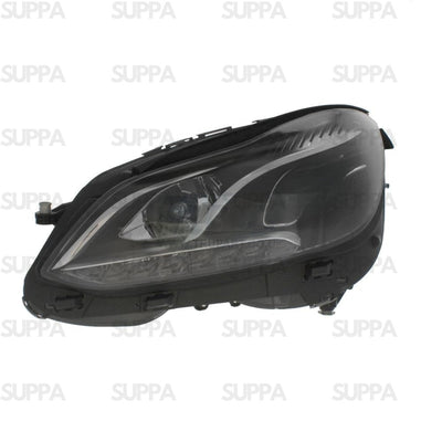 MERCEDES E CLASS 2013-2015 HEADLAMP LED DRL BLACK RIGHT 2128200459 2128202039 2128204839 2128209059 2129063803 A2128200459 A2128202039 A2128204839 A2128209059 A2129063803