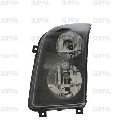 VOLKSWAGEN CRAFTER 2006-2016 HEADLAMP BLACK RIGHT 2E1941016 2E2941016