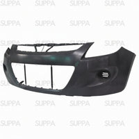 HYUNDAI I20 2009-2012 FRONT BUMPER WITHOUT FOG HOLE 865101J000
