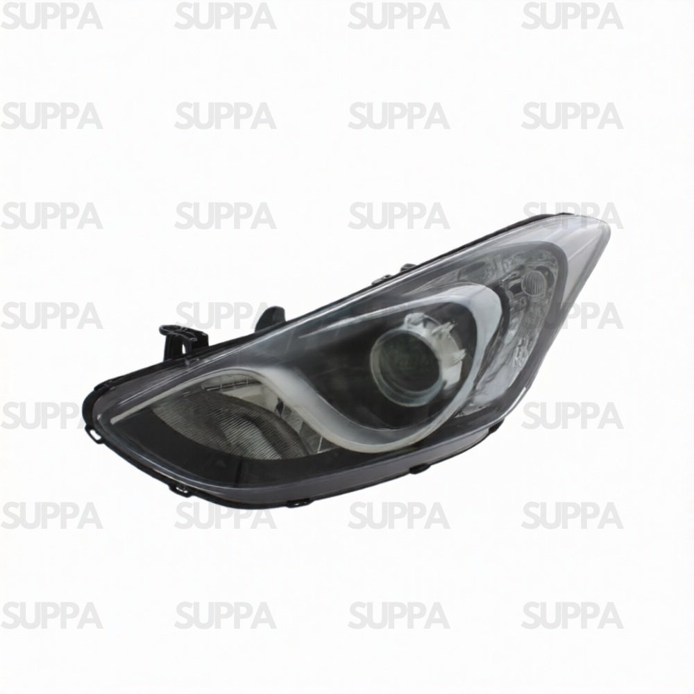 HYUNDAI I30 2013-2016 HEADLAMP BLACK CHROME LEFT