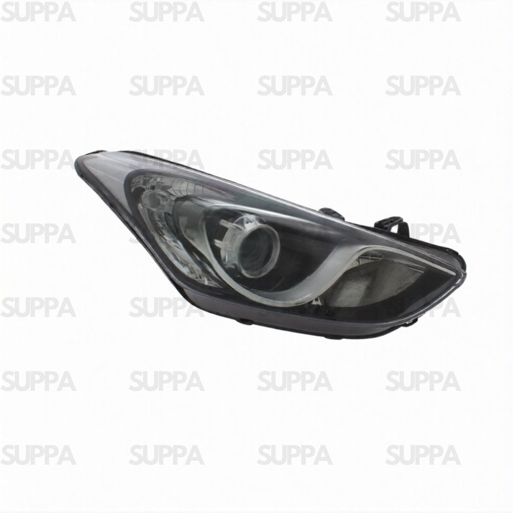 HYUNDAI I30 2013-2016 HEADLAMP BLACK CHROME RIGHT