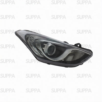 HYUNDAI I30 2013-2016 HEADLAMP BLACK CHROME RIGHT