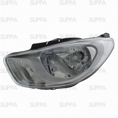 HYUNDAI I10 2011-2013 HEADLAMP CHROME LEFT 921010X140 921100X120
