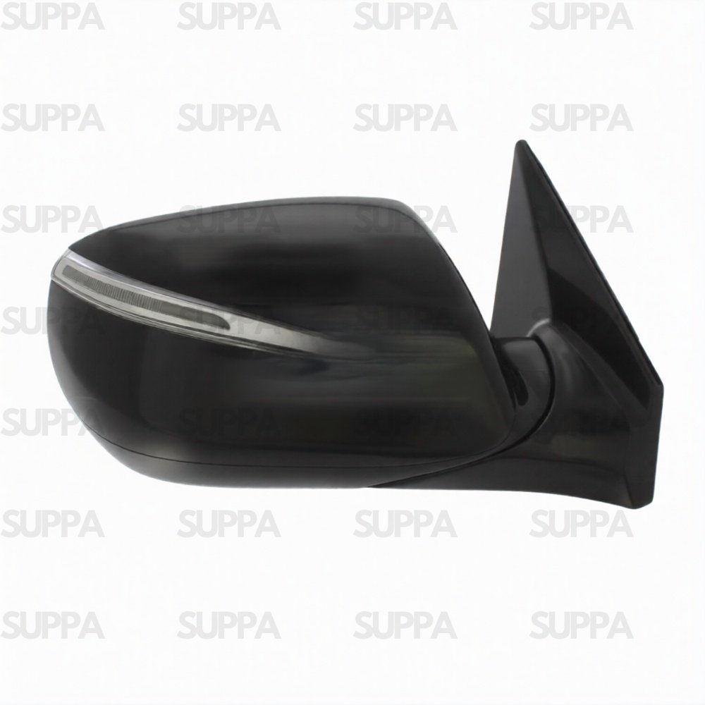 HYUNDAI SANTA FE 2012-2014 DOOR MIRROR ELECTRIC HEATED WITH INDICATOR PRIMED BLACK RIGHT SIDE