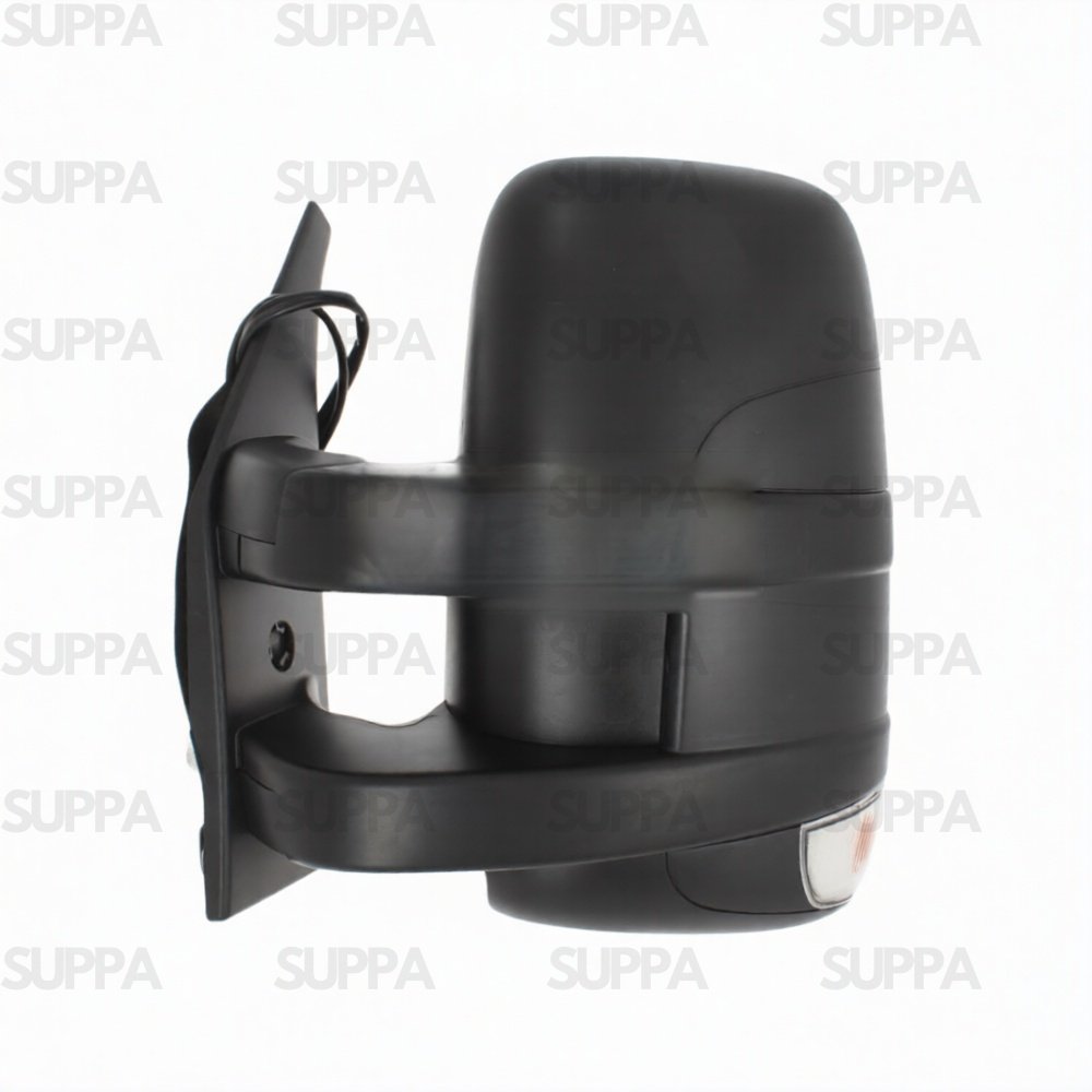 IVECO DAILY 2009-2012 DOOR MIRROR SHORT ARM ELECTRIC HEATED POWER FOLD WITH INDICATOR BLACK LEFT SIDE
