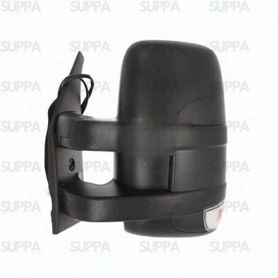 IVECO DAILY 2009-2012 DOOR MIRROR SHORT ARM ELECTRIC HEATED POWER FOLD WITH INDICATOR BLACK LEFT SIDE