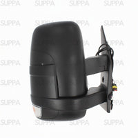 IVECO DAILY 2006-2010 DOOR MIRROR SHORT ARM ELECTRIC HEATED POWER FOLD WITH INDICATOR BLACK RIGHT SIDE
