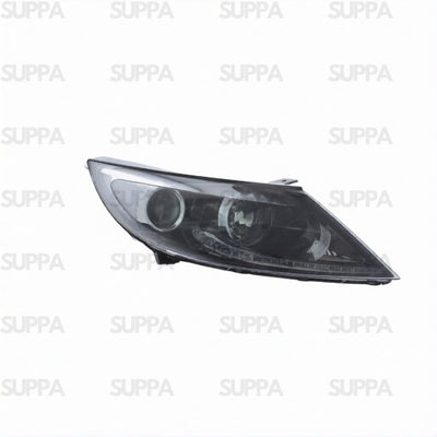 KIA SPORTAGE 2011-2015 HEADLAMP LED DRL BLACK LEFT