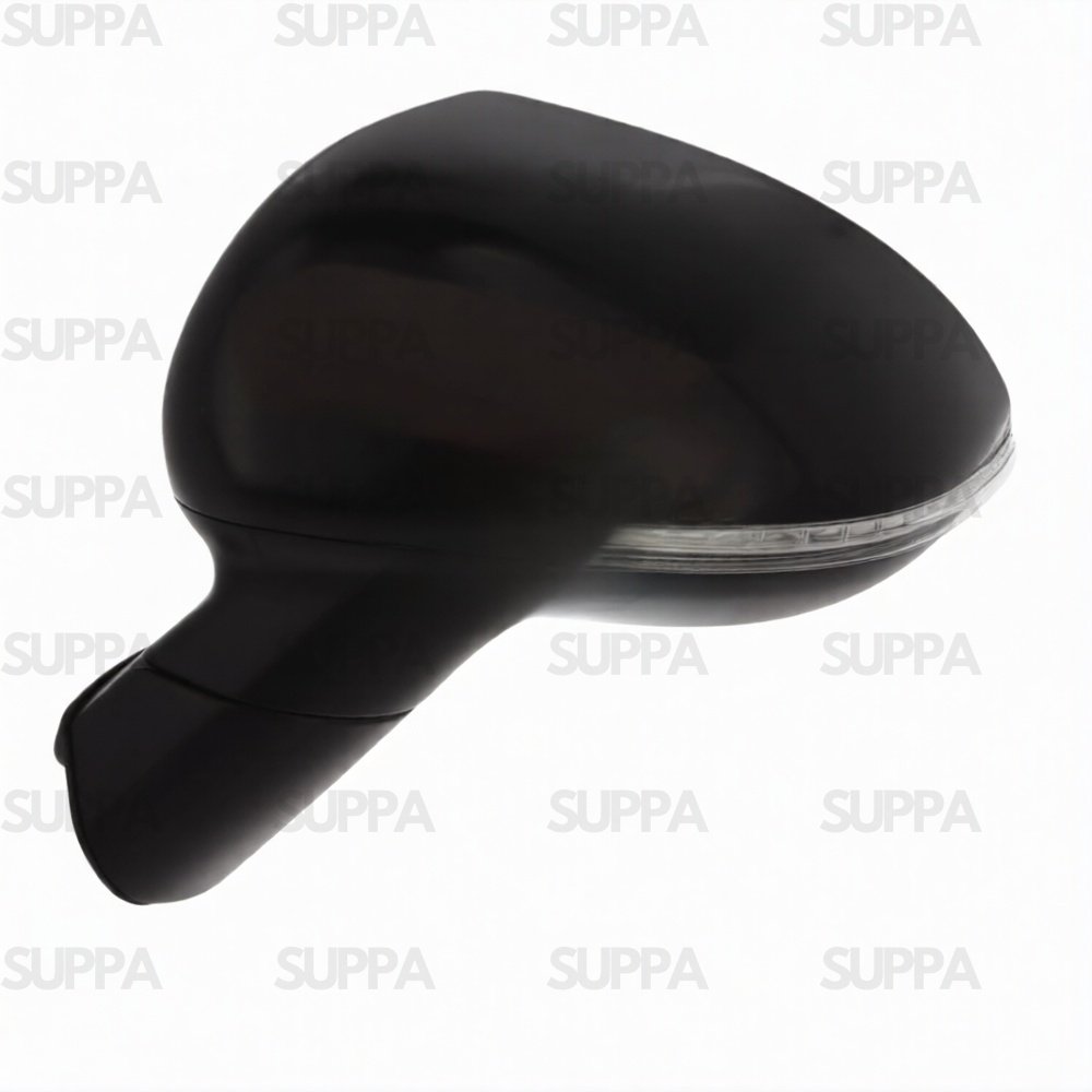 KIA RIO 2012-2017 DOOR MIRROR ELECTRIC HEATED WITH INDICATOR POWER FOLD PRIMED BLACK CONV LEFT SIDE