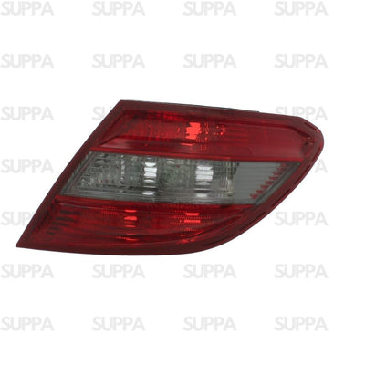 MERCEDES C CLASS 2007-2013 DOOR MIRROR GLASS WITH BACKING PLATE LEFT