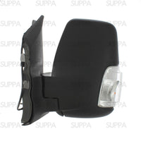 FORD TRANSIT 2014-2019 DOOR MIRROR SHORT ARM MANUAL CLEAR INDICATOR BLACK RIGHT SIDE