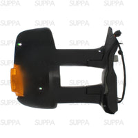 FORD TRANSIT 2014-2019 DOOR MIRROR LONG ARM ELECTRIC HEATED CLEAR INDICATOR BLACK LEFT SIDE