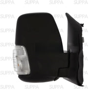 FORD TRANSIT 2019> DOOR MIRROR DOOR MIRROR SHORT ARM ELECTRIC HEATED POWER FOLD WITH CLEAR INDICATOR (16W) BLACK LEFT SIDE