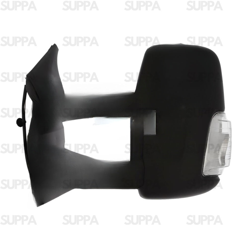 FORD TRANSIT 2019> DOOR MIRROR LONG ARM ELECTRIC HEATED WITH INDICATOR (5W) BLACK CONV RIGHT SIDE