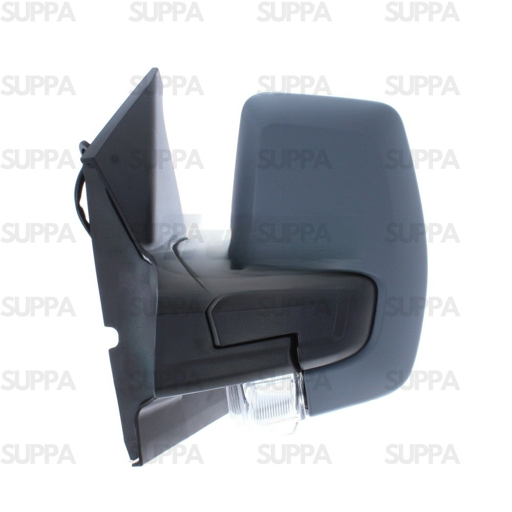 FORD TRANSIT CUSTOM 2012-2018 DOOR MIRROR DOOR MIRROR SHORT ARM MAN CLEAR INDICATOR BLACK RIGHT
