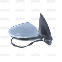 VOLKSWAGEN GOLF 2008-2012 DOOR MIRROR GLASS WITH BACKING PLATE LEFT SIDE