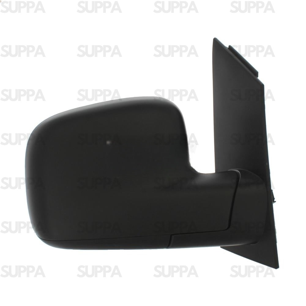 VOLKSWAGEN CADDY 2004-2009 DOOR MIRROR MANUAL BLACK (EXC.AERIAL) (WIDE) RIGHT SIDE