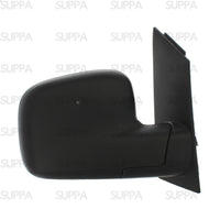 VOLKSWAGEN CADDY 2010-2015 DOOR MIRROR MANUAL BLACK (EXC.AERIAL) (WIDE) RIGHT SIDE