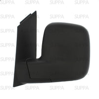 VOLKSWAGEN CADDY 2008-2011 DOOR MIRROR ELECTRIC HEATED BLACK (EXC.AERIAL) WIDE RIGHT SIDE