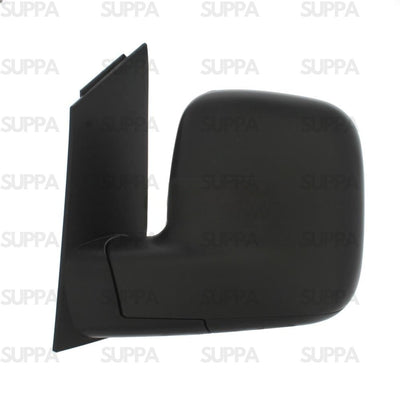 VOLKSWAGEN CADDY 2008-2011 DOOR MIRROR ELECTRIC HEATED BLACK (EXC.AERIAL) WIDE RIGHT SIDE