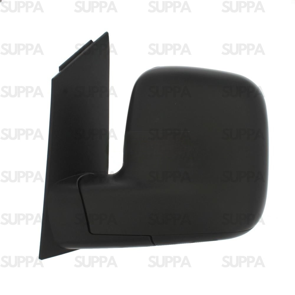 VOLKSWAGEN CADDY 2004-2009 DOOR MIRROR ELECTRIC HEATED BLACK (EXC.AERIAL) WIDE RIGHT SIDE