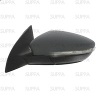 VOLKSWAGEN CC 2011-2017 DOOR MIRROR ELECTRIC HEATED WITH INDICATOR PUDDLE LAMP PRIMED RIGHT SIDE
