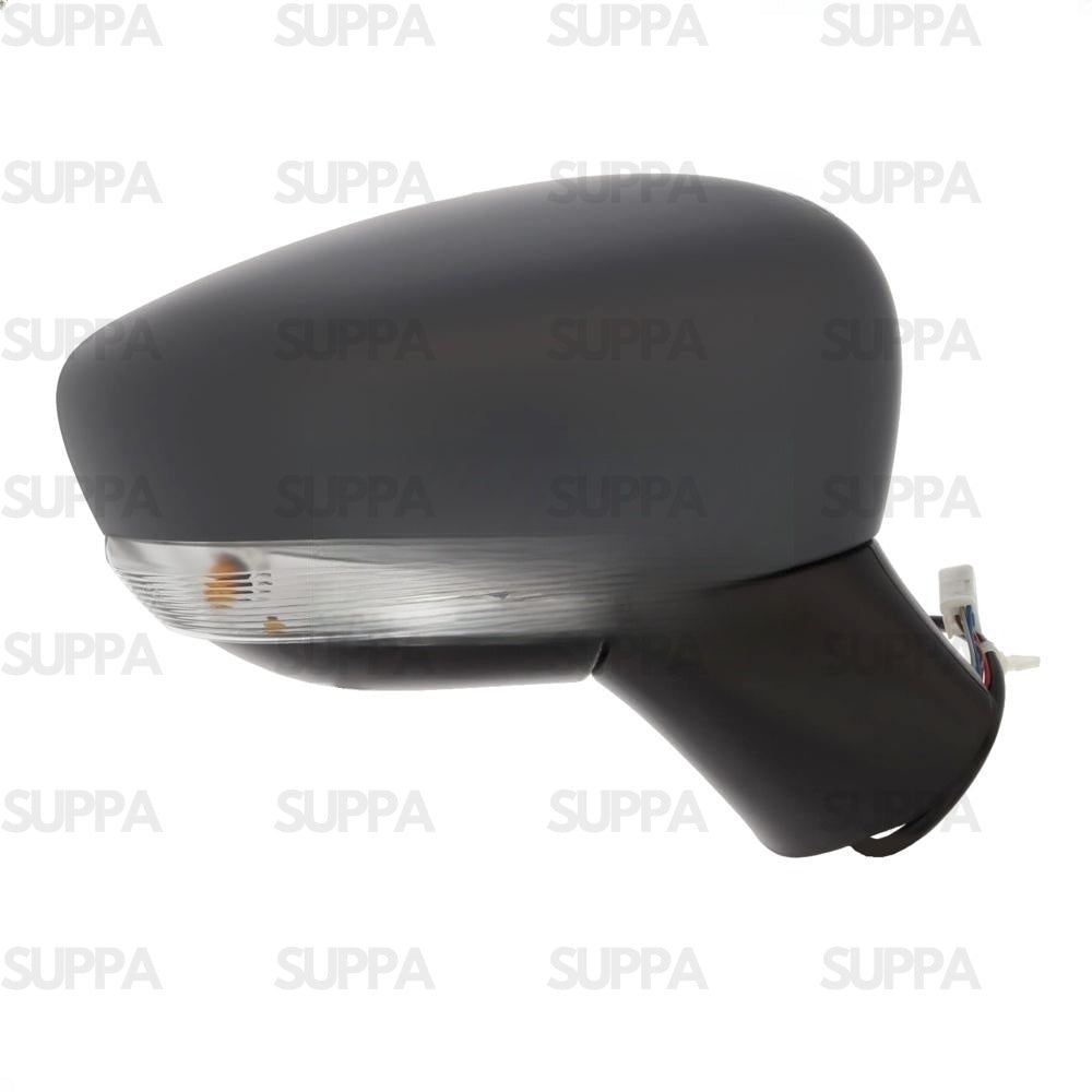 NISSAN MICRA 2017> DOOR MIRROR COVER GLOSS BLACK FOR NON LED INDICATOR MODELS LEFT