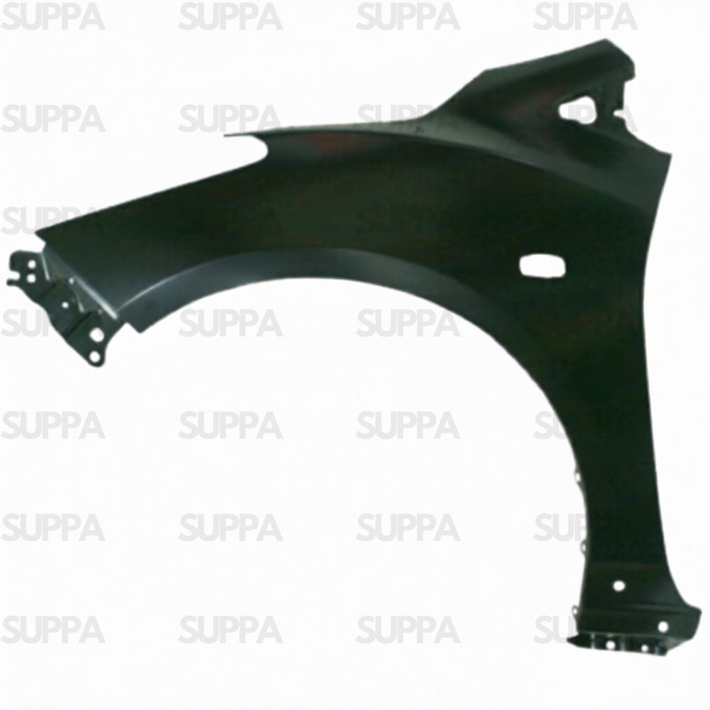 MAZDA 2 2008-2014 FRONT WING WITH SILL MOULDING HOLE RIGHT  D01G52111B