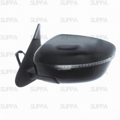 NISSAN JUKE 2014-2019 DOOR MIRROR ELECTRIC HEATED WITH INDICATOR POWER FOLD PRIMED (9 PIN) LEFT SIDE