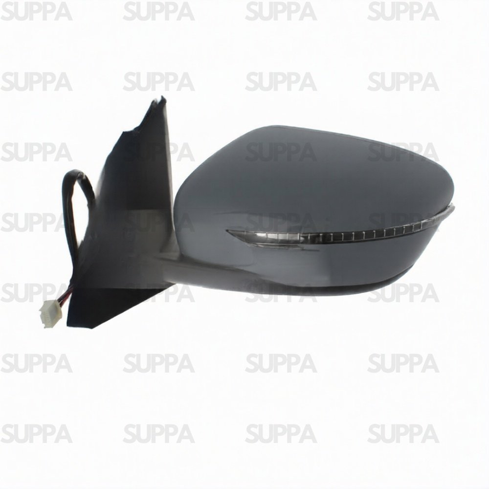 NISSAN QASHQAI 2013-2021 DOOR MIRROR ELECTRIC HEATED POWER FOLD WITH INDICATOR PRIMED LEFT SIDE