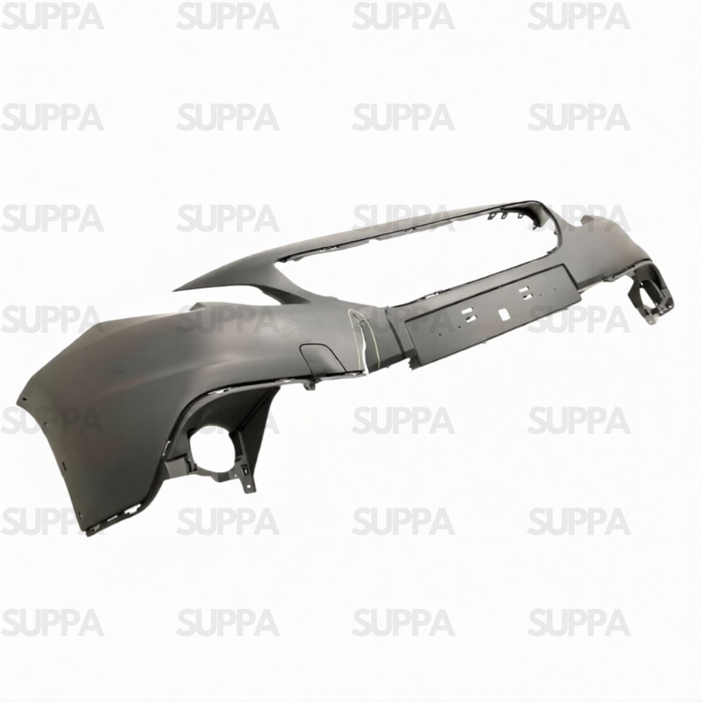 PEUGEOT 2008 2016-2019 FRONT BUMPER PRIMED WITH WHEEL MOULDING HOLE 1617019780