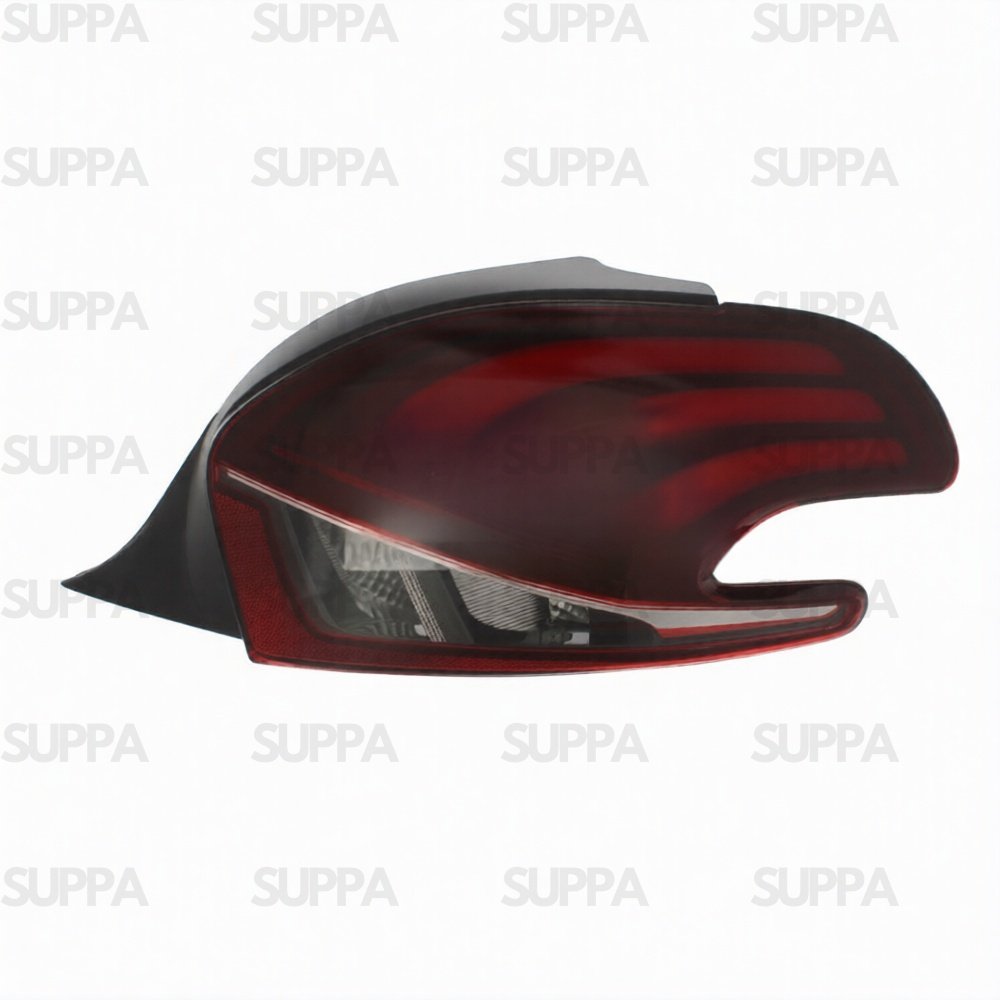 PEUGEOT 208 2015-2019 REAR LAMP DARK RED CLEAR LED RIGHT 9810430580 9825601180
