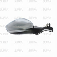 PEUGEOT 208 2012-2019 DOOR MIRROR ELECTRIC HEATED POWER FOLD WITH INDICATOR BLACK ARM CHROME TRIM& COVER TEMPERATURE SENSOR RIGHT SIDE