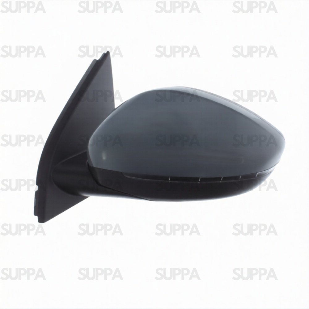 PEUGEOT 308 2014-2021 DOOR MIRROR ELECTRIC HEATED WITH INDICATOR GREY PRIMED LEFT SIDE