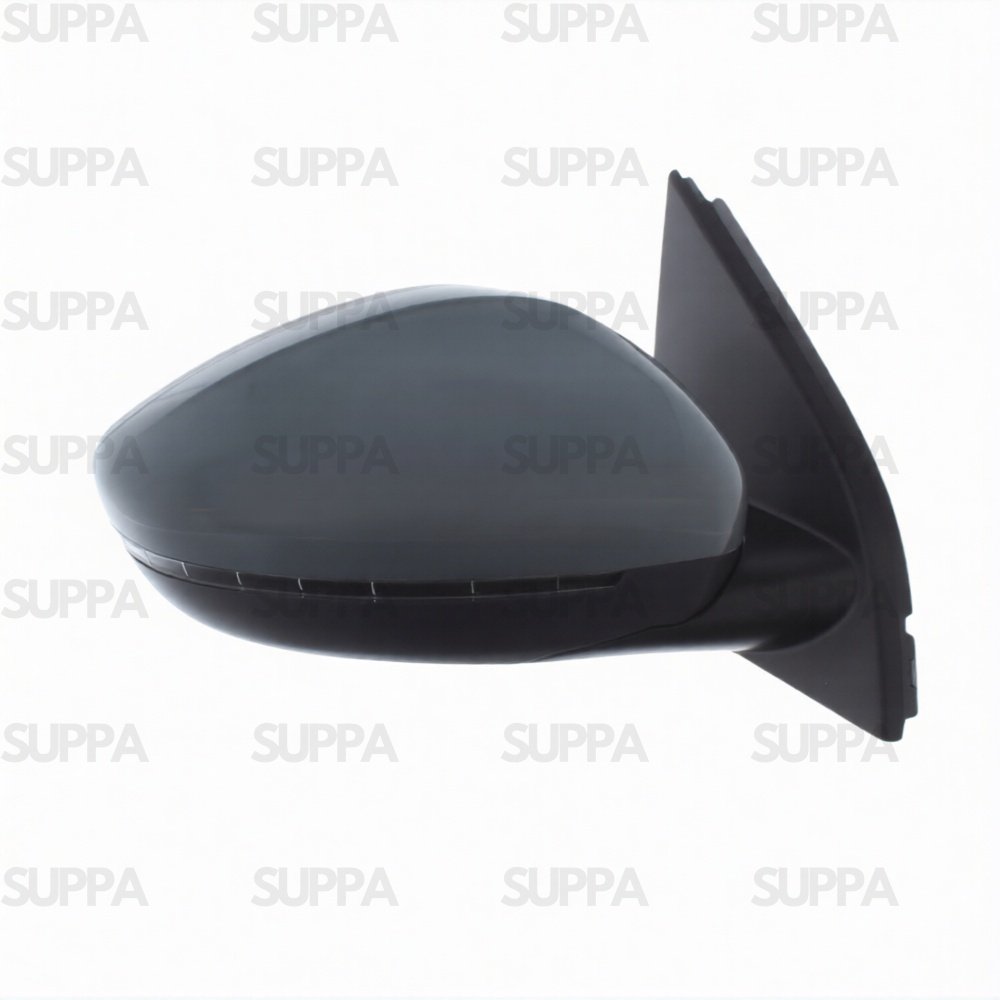 PEUGEOT 308 2014-2021 DOOR MIRROR ELECTRIC HEATED WITH INDICATOR GREY PRIMED TEMPERATURE SENSOR RIGHT SIDE