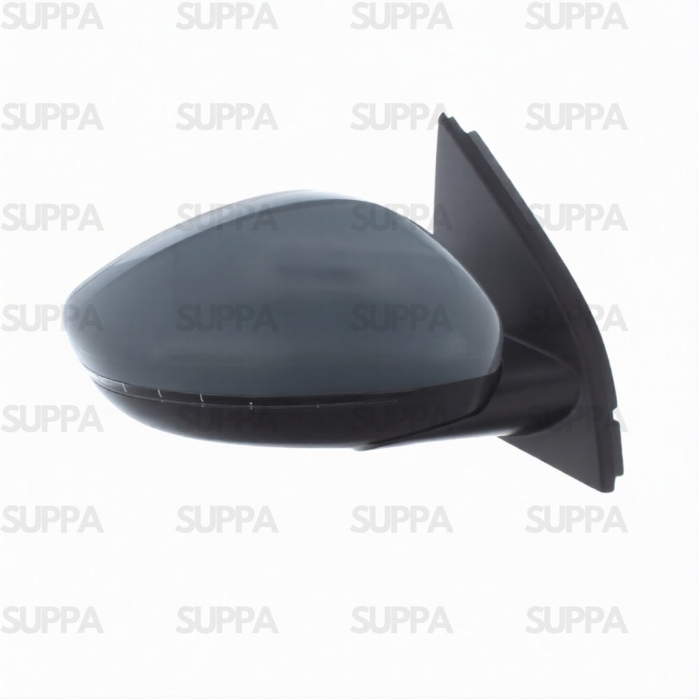PEUGEOT 308 2014-2017 DOOR MIRROR ELECTRIC HEATED WITH INDICATOR POWER FOLD P LMP GREY PRIMED TEMPERATURE SENSOR RIGHT SIDE