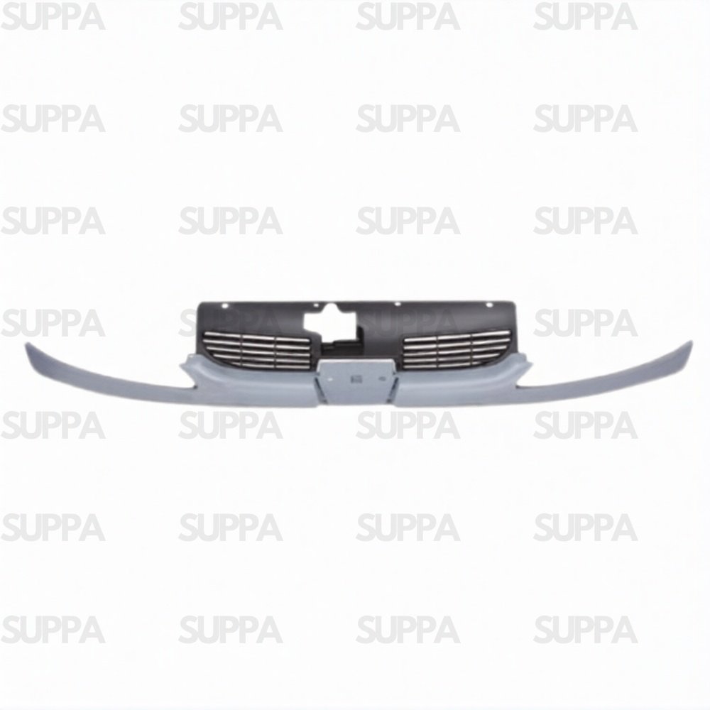 PEUGEOT 206 1998-2008 FRONT GRILLE BLACK INNER 7804H5