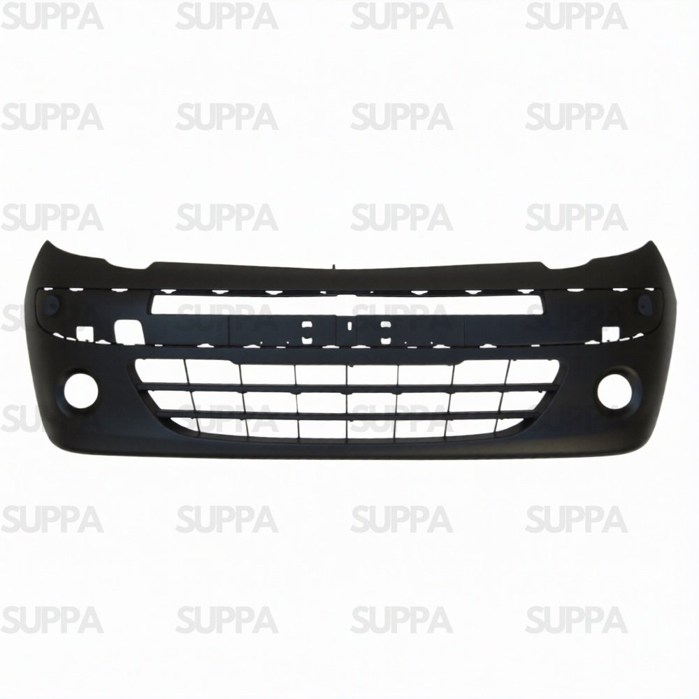 RENAULT KANGOO 2008-2012 FRONT BUMPER TEXTURED WITH FOG HOLE 7701478129