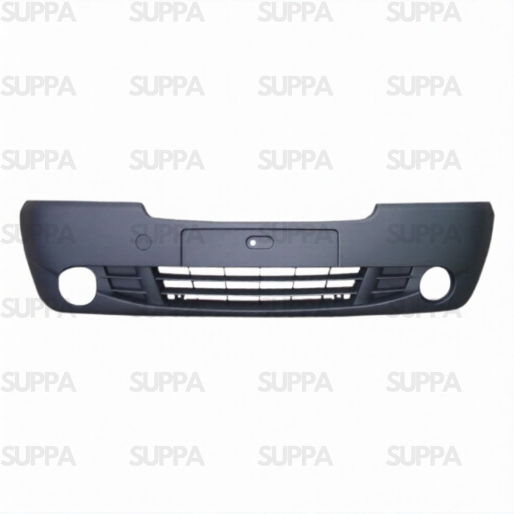 RENAULT TRAFIC 2007-2014 FRONT BUMPER PRIMED WITH FOG HOLE 7701209347 6601209346
