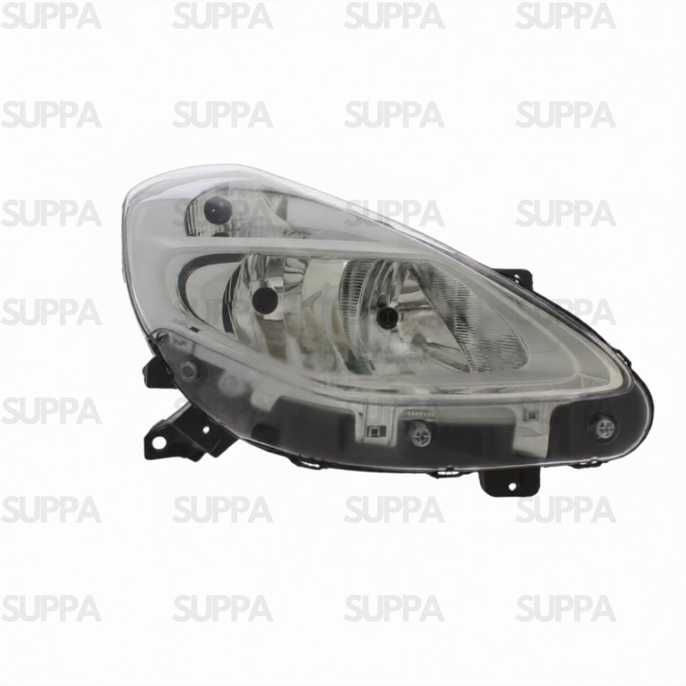 RENAULT CLIO 2009-2012 HEADLAMP CHROME RIGHT 260104392R 260109752R 7701072005 7701072007