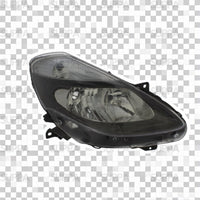 RENAULT CLIO 2009-2012 HEADLAMP BLACK RIGHT 260103856R 7701072010 7701072013