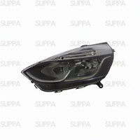 RENAULT CLIO 2012-2016 HEADLAMP BLACK WITH CHROME LEFT 260603442R 712103411110 712E11