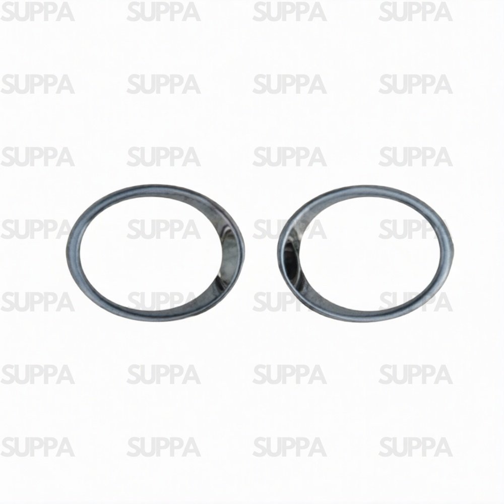 RENAULT KADJAR 2015> FOG LAMP SURROUND CHROME PAIR 261528900R