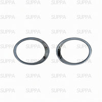RENAULT KADJAR 2015> FOG LAMP SURROUND CHROME PAIR 261528900R