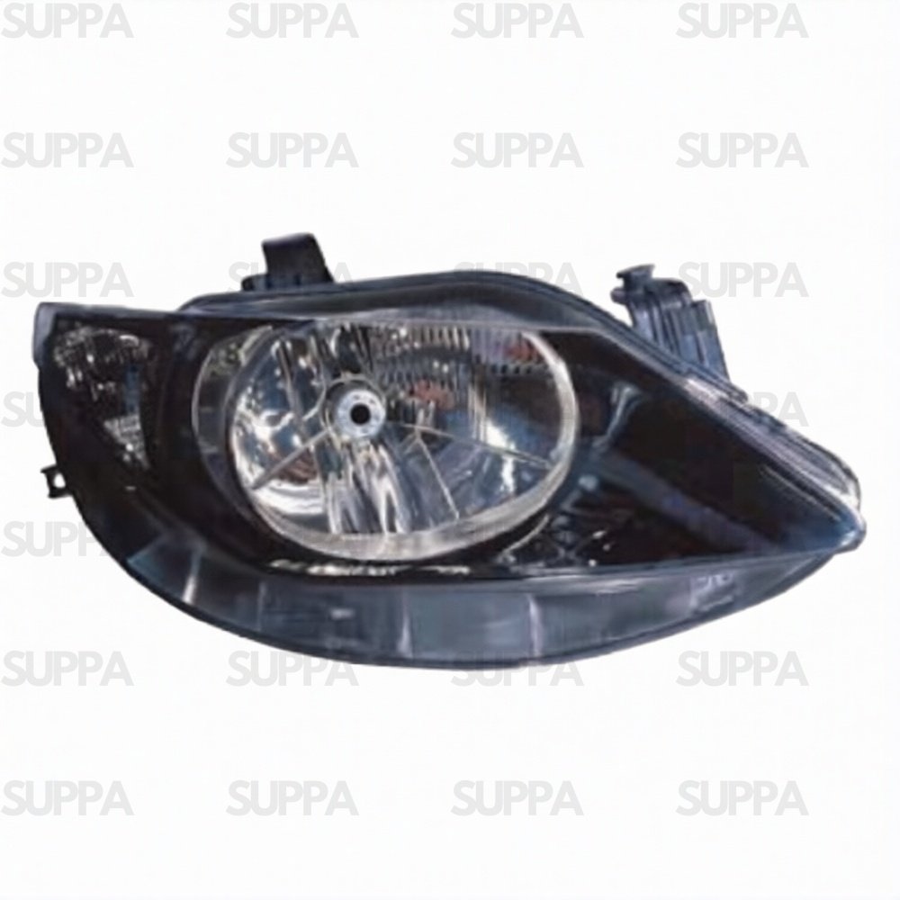 SEAT IBIZA 2008-2012 HEADLAMP BLACK SINGLE REFLECTOR RIGHT 6J1941022B 6J1941022C 6J2941022 6J2941022A 6J2941022B 6J2941022C