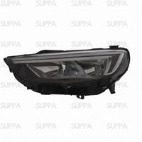 VAUXHALL INSIGNIA 2017-2022 HEADLAMP BLACK LED DRL LEFT