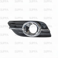 VAUXHALL MOKKA 2013-2016 FRONT BUMPER GRILLE WITH FOG LAMP HOLE & CHROMED MOULDING LEFT 95276507